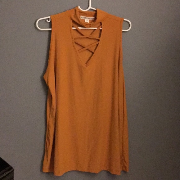 Eyecandy Orange Top - Picture 7 of 7